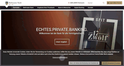 Desktop Screenshot of bethmannbank.de